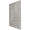 Ekena Millwork 19 5/8in. W x 19 5/8in. H Geometric EnduraWall Decorative 3D Wall Panel Covers 2.67 Sq. Ft. WP20X20GMISG - alternate 5